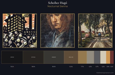 Scheiber Hugó Palette 28