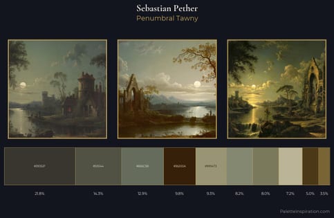 Sebastian Pether Palette 2 - Penumbral Tawny