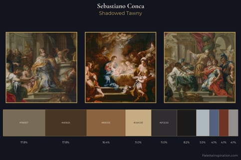 Sebastiano Conca Master Palette