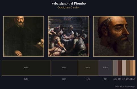 Sebastiano del Piombo Palette 9