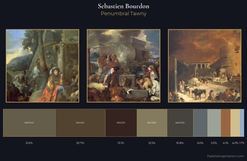 Sebastien Bourdon Palette 3 - Penumbral Tawny