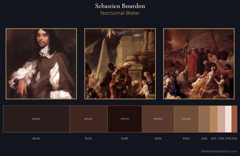 Sebastien Bourdon Palette 4 - Nocturnal Bister