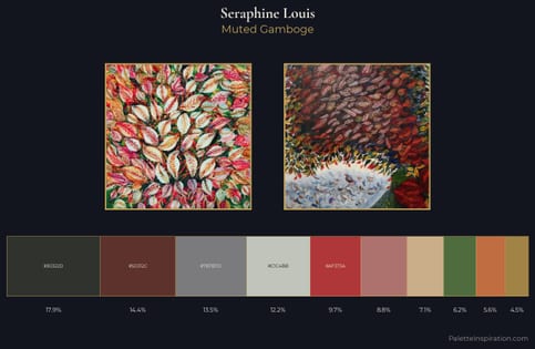 Seraphine Louis Palette 1 - Muted Gamboge