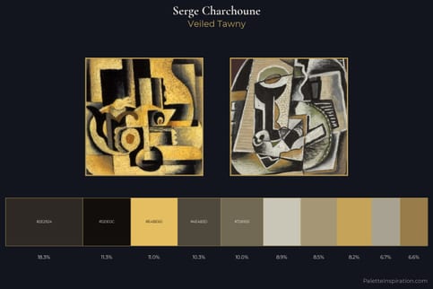 Serge Charchoune Master Palette - Veiled Tawny