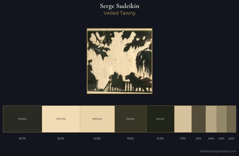 Serge Sudeikin Palette 6 - Veiled Tawny