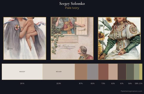 Sergey Solomko Palette 2 - Pale Ivory