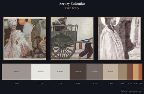 Sergey Solomko Palette 3 - Pale Ivory