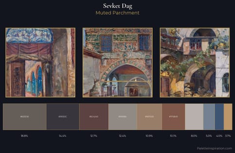Sevket Dag Palette 3 - Muted Parchment