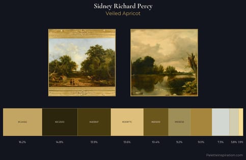 Sidney Richard Percy Palette 1 - Veiled Apricot