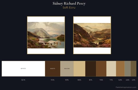 Sidney Richard Percy Palette 3 - Soft Ecru