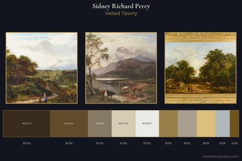Sidney Richard Percy Master Palette