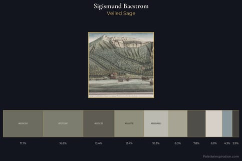 Sigismund Bacstrom Master Palette - Veiled Sage