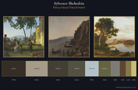 Sylvester Shchedrin Palette 5 - Penumbral Parchment