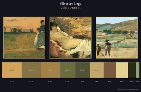 Silvestro Lega Palette 1
