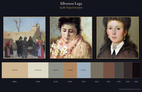 Silvestro Lega Palette 3