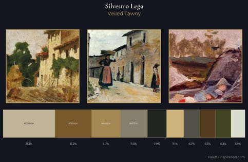 Silvestro Lega Palette 4