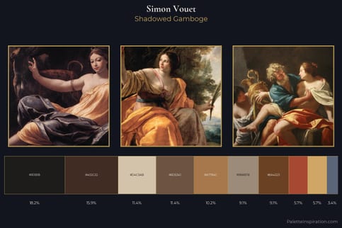 Simon Vouet Master Palette