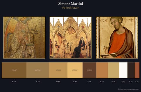 Simone Martini Palette 1 - Veiled Fawn