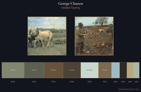 George Clausen Palette 2