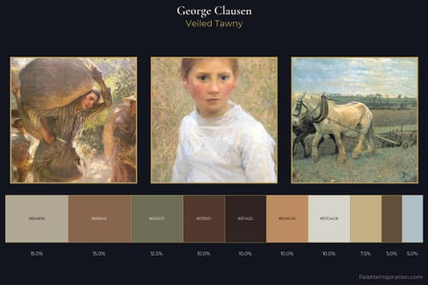George Clausen Master Palette