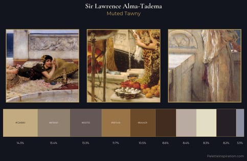 Sir Lawrence Alma-Tadema Palette 8