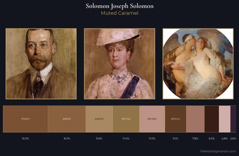 Solomon Joseph Solomon Palette 2 - Muted Caramel