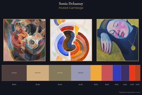 Sonia Delaunay Master Palette