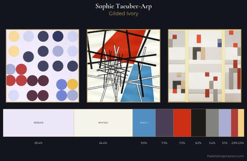 Sophie Taeuber-Arp Palette 1