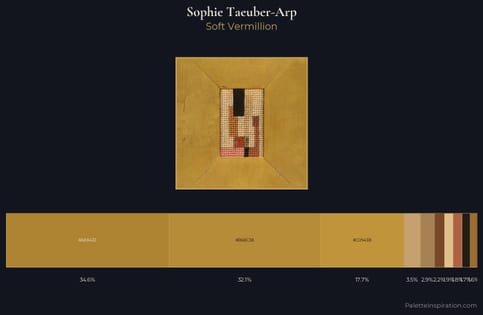 Sophie Taeuber-Arp Palette 2