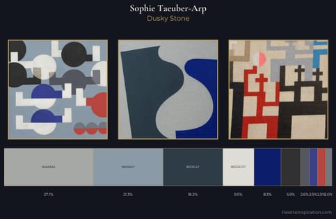Sophie Taeuber-Arp Palette 6