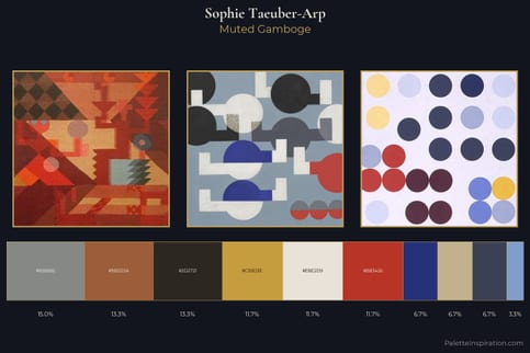 Sophie Taeuber-Arp Master Palette