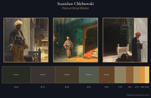 Stanislaw Chlebowski Palette 3 - Penumbral Bister