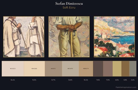 Stefan Dimitrescu Palette 1 - Soft Ecru