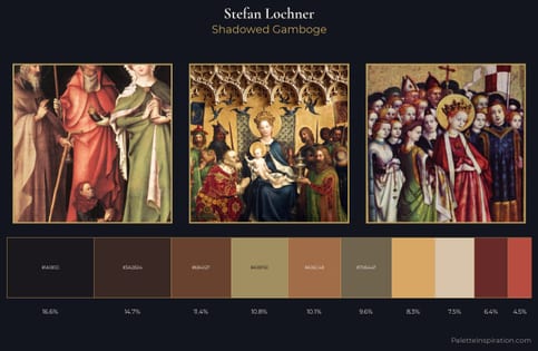 Stefan Lochner Palette 5 - Shadowed Gamboge