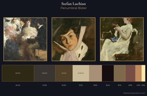Stefan Luchian Palette 8 - Penumbral Bister