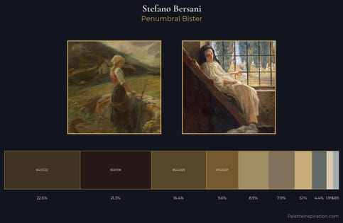 Stefano Bersani Palette 1 - Penumbral Bister