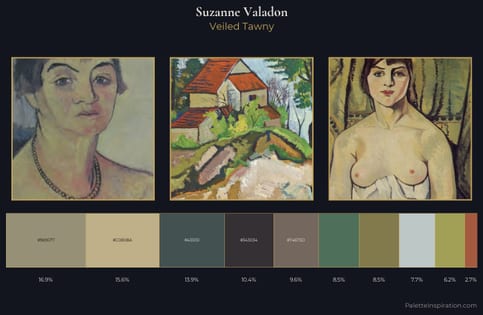 Suzanne Valadon Palette 3 - Veiled Tawny