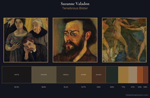 Suzanne Valadon Palette 10
