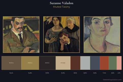 Suzanne Valadon Master Palette