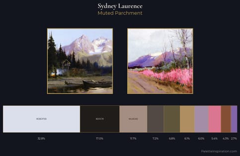 Sydney Laurence Palette 4 - Muted Parchment