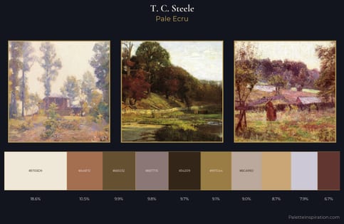 T. C. Steele Palette 3 - Pale Ecru