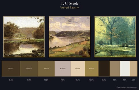 T. C. Steele Palette 5 - Veiled Tawny