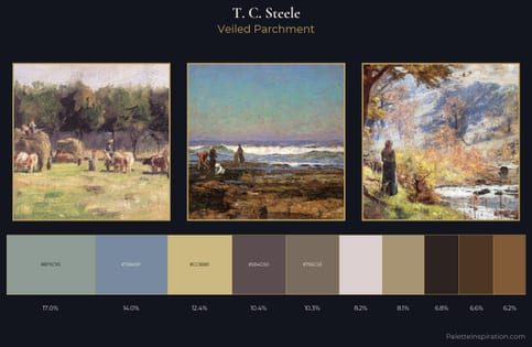 T. C. Steele Palette 8