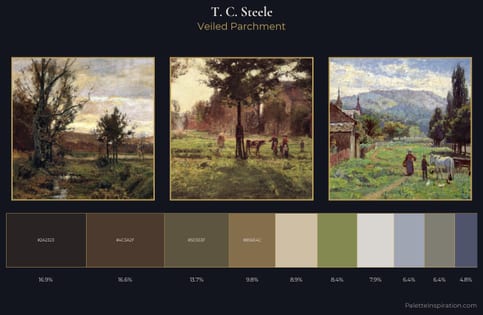 T. C. Steele Palette 9
