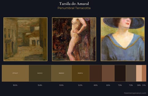 Tarsila do Amaral Palette 6 - Penumbral Terracotta