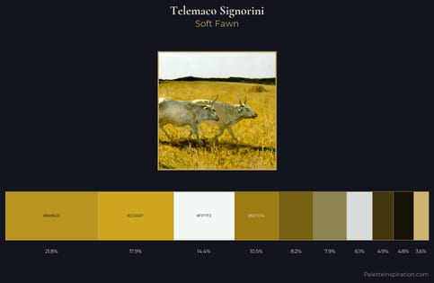 Telemaco Signorini Palette 3 - Soft Fawn
