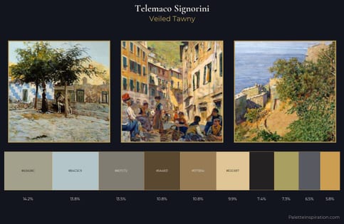 Telemaco Signorini Palette 4 - Veiled Tawny