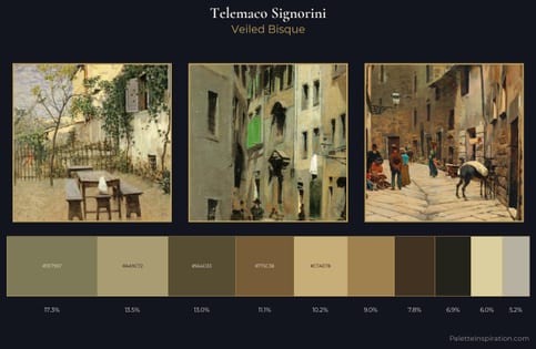 Telemaco Signorini Palette 5 - Veiled Bisque