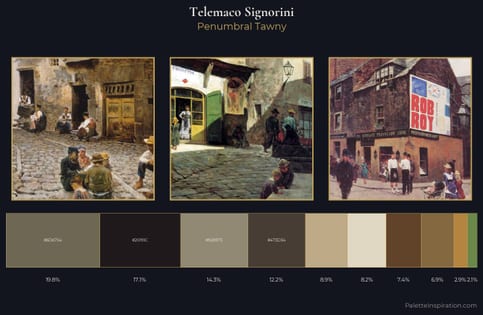 Telemaco Signorini Palette 7 - Penumbral Tawny