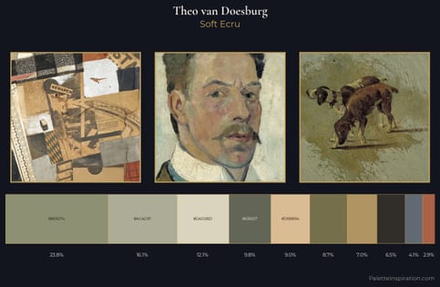 Theo van Doesburg Palette 3 - Soft Ecru